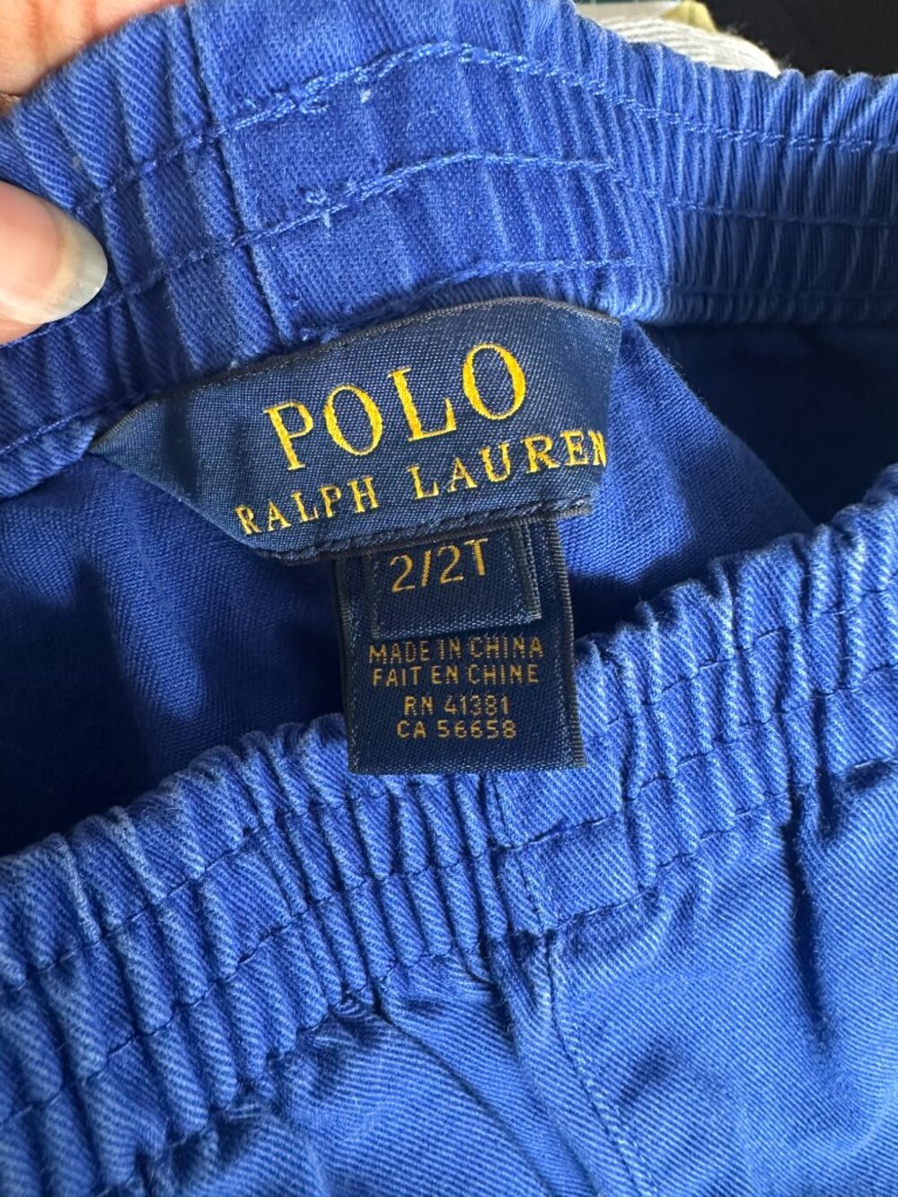 Size 2T Polo Ralph Lauren shorts - Picture 3 of 3